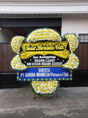 Papan Bunga Duka di Katongan