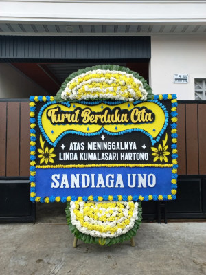 Papan Bunga Duka di Katongan